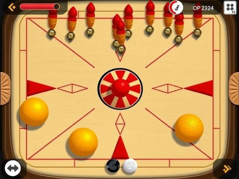 Carrom Virtuoso Game Screenshot